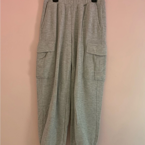 aerie Pants Jumpsuits Aerie Light Gray Sweatpants Poshmark
